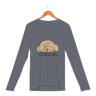 Nome do produto Camisa Manga Longa Sport Dry UV Hoje Darei Meu Mínimo