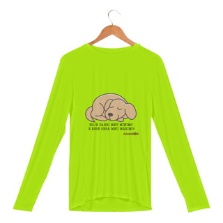Nome do produto Camisa Manga Longa Sport Dry UV Hoje Darei Meu Mínimo