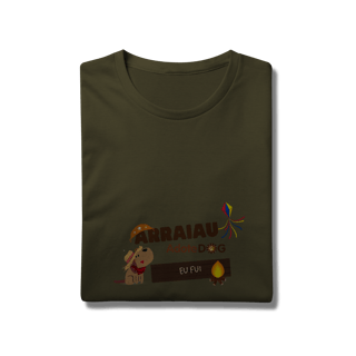Nome do produto Camiseta T-Shirt Prime Arraiau AdoteDog – Eu Fui