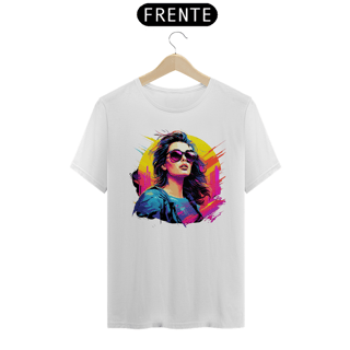 Nome do produto T-Shirt Prime Mulher de Óculos 