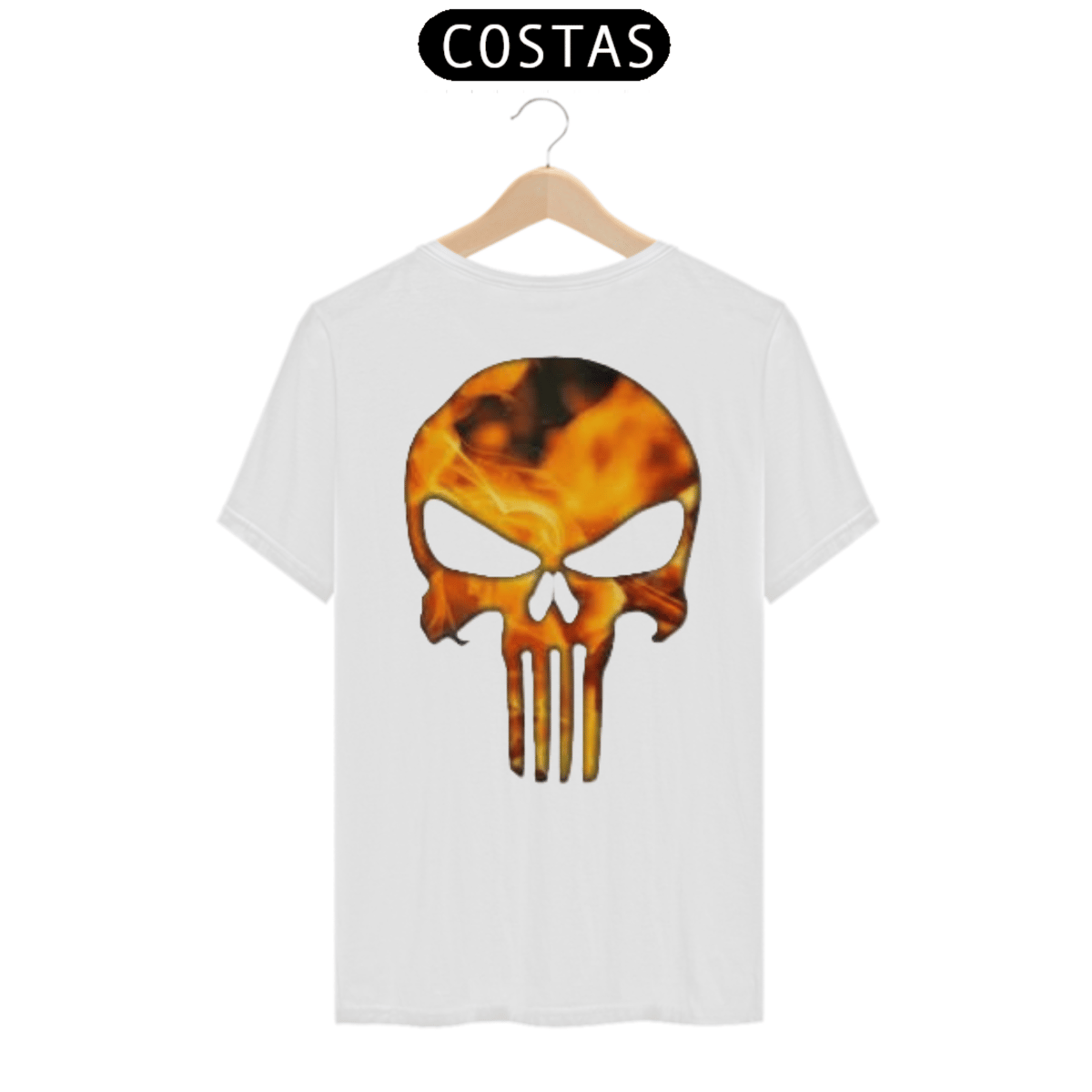 Nome do produto: T-shirt Caveira o Vingador