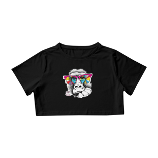 Nome do produto Cropped Macaco de Óculos