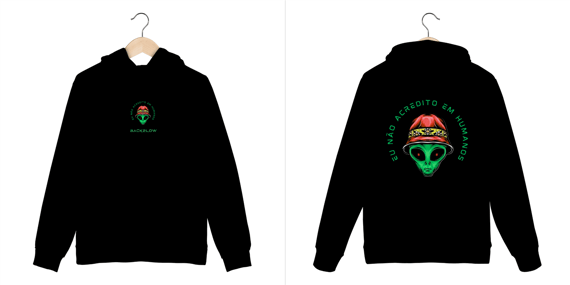 Moletom Prime Canguru Eu Não Acredito