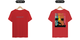 Nome do produto T-Shirt Prime Summer Verão Frente / C