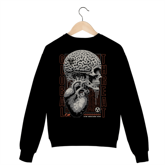 MOLETOM BRAIN SKULL