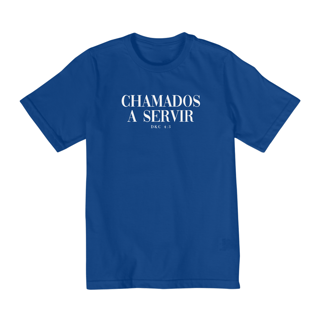 Nome do produtoCamiseta Infantil | Chamados a Servir