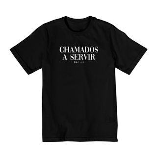 Nome do produtoCamiseta Infantil | Chamados a Servir