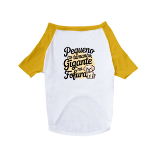 Nome do produto Camisa Pet Dog 