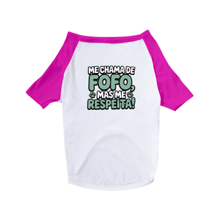 Nome do produto Camisa Pet Dog 