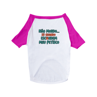 Nome do produto Camisa Pet Dog 