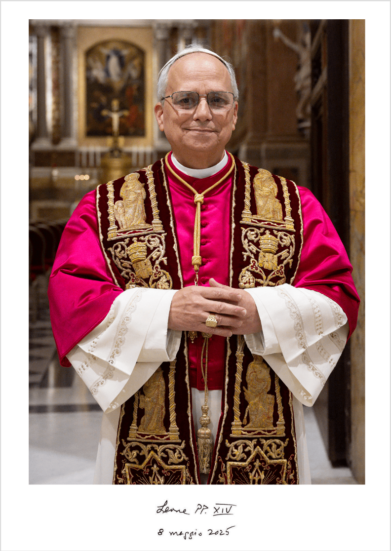Nome do produto: IMAGEM OFICINAL PAPA LEÃO XIV