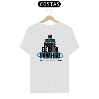 Nome do produtoCAMISETA NÓS CRIAMOS PORQUE ELE CRIOU