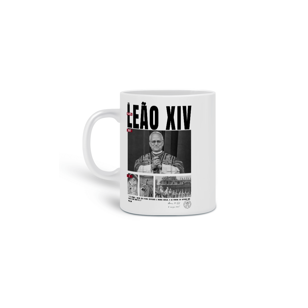 Nome do produto: CANECA LEÃO XIV