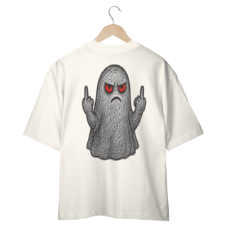 Nome do produto Camiseta Oversized “Fantasma Pistola”