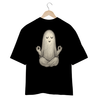 Nome do produto Camiseta Oversized “Fantasma Zen”