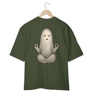 Nome do produto Camiseta Oversized “Fantasma Zen”