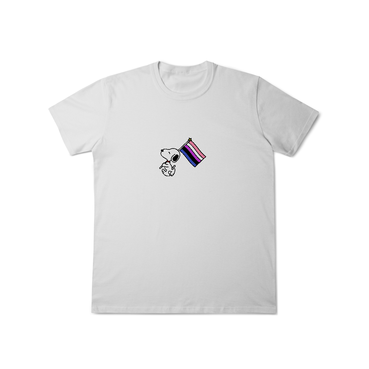 Nome do produto: Camiseta Esnupi Gênero Fluido