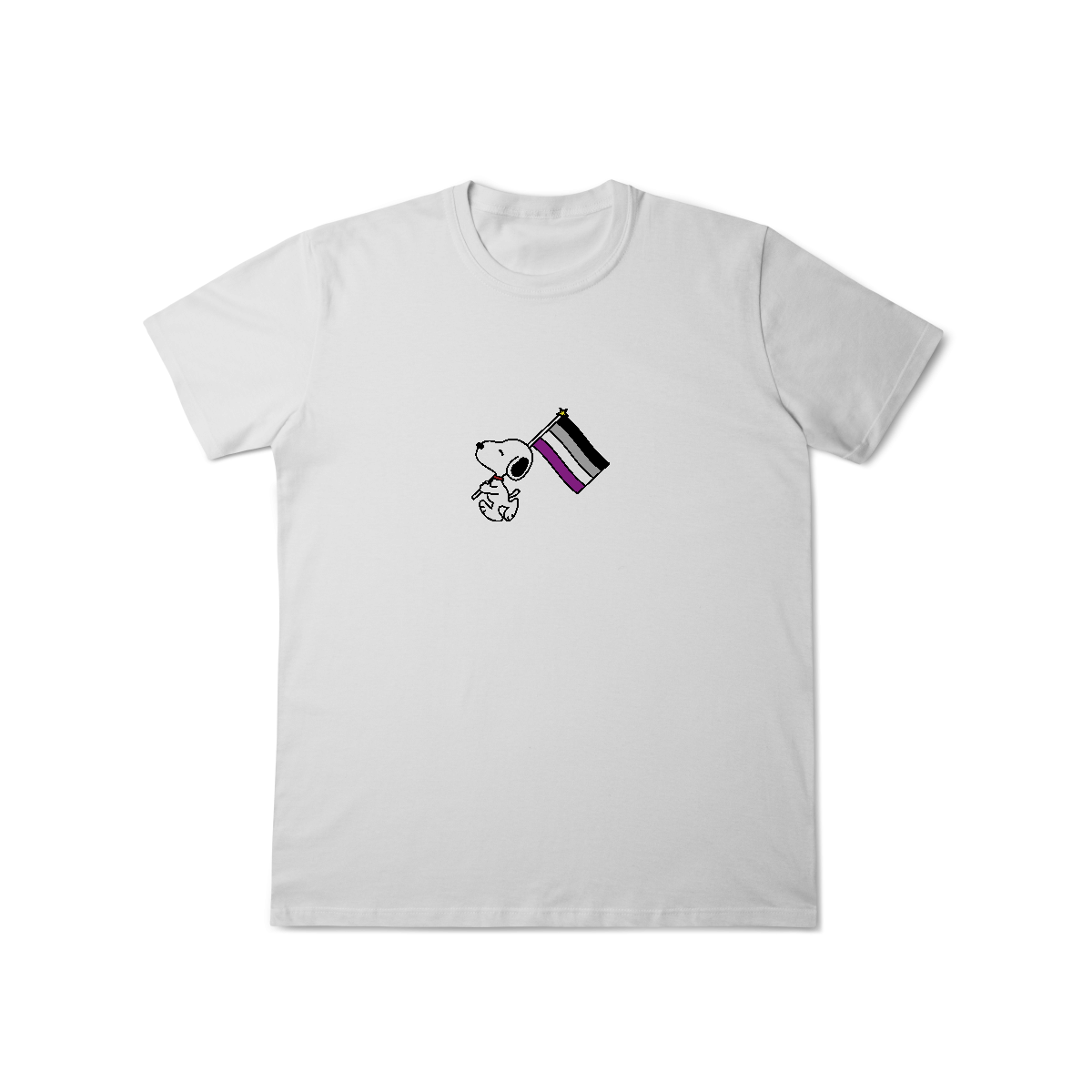 Nome do produto: Camiseta Esnupi Asexual