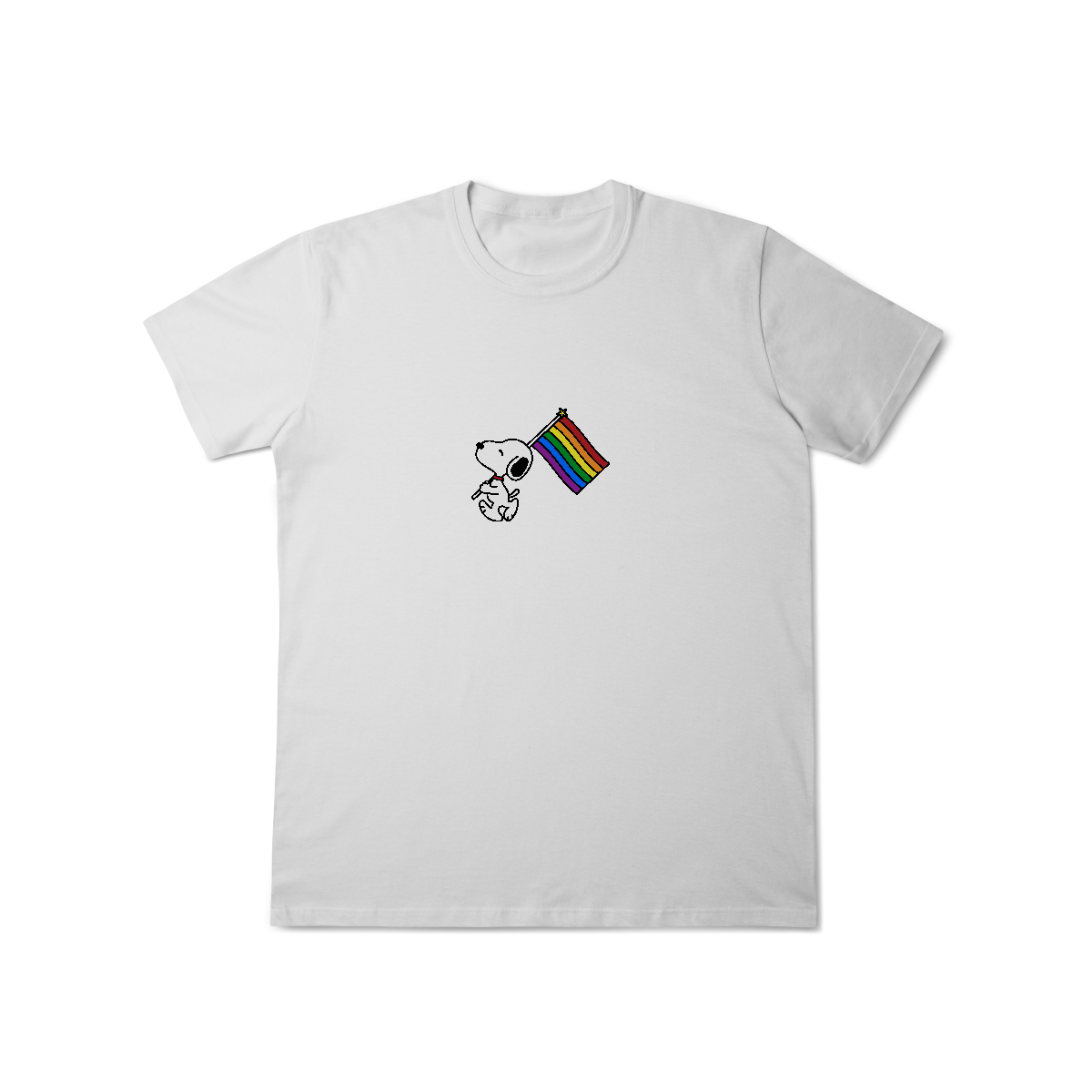 Nome do produto: Camiseta Esnupi LGBTQIA+