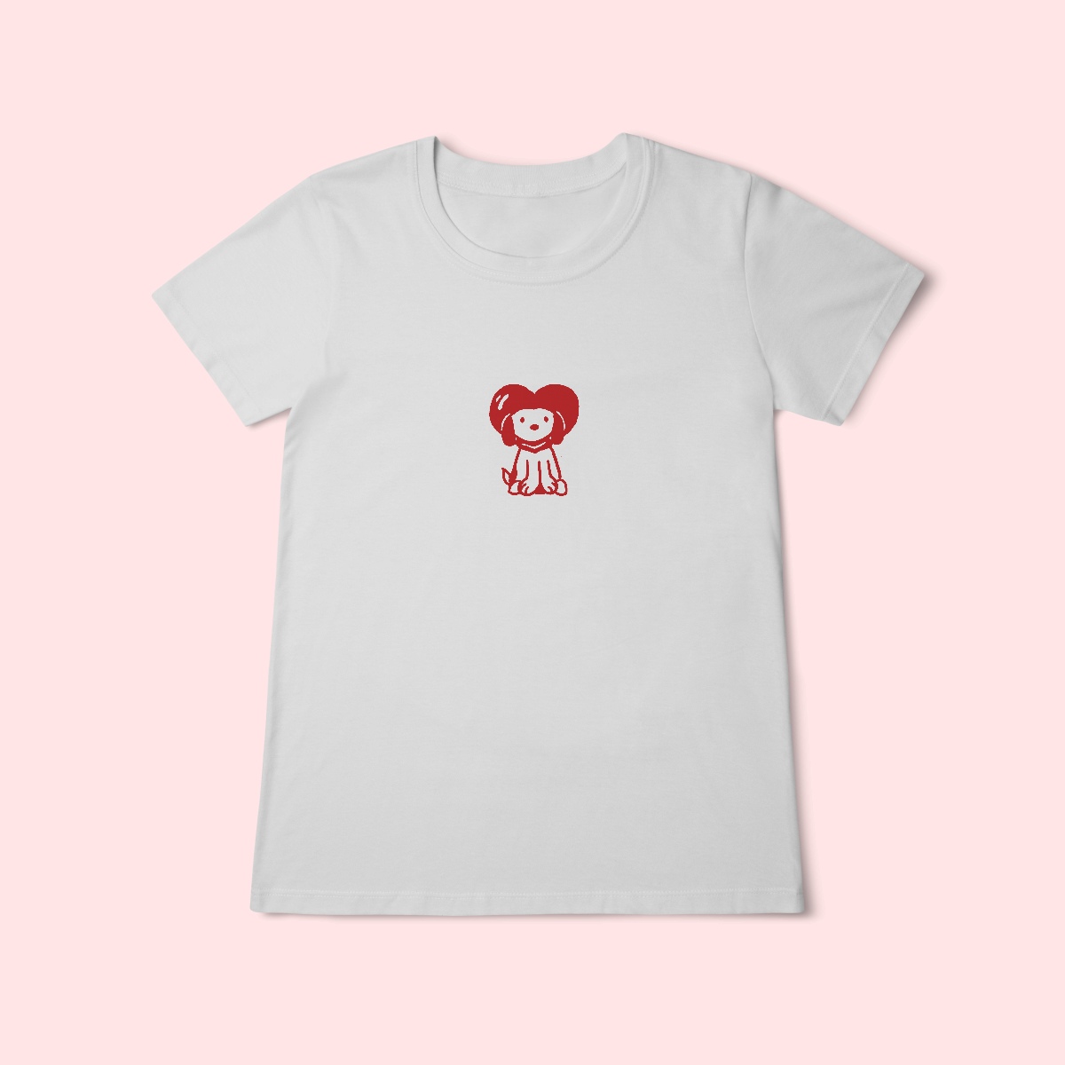 Nome do produto: Baby Tee Esnupi Coração
