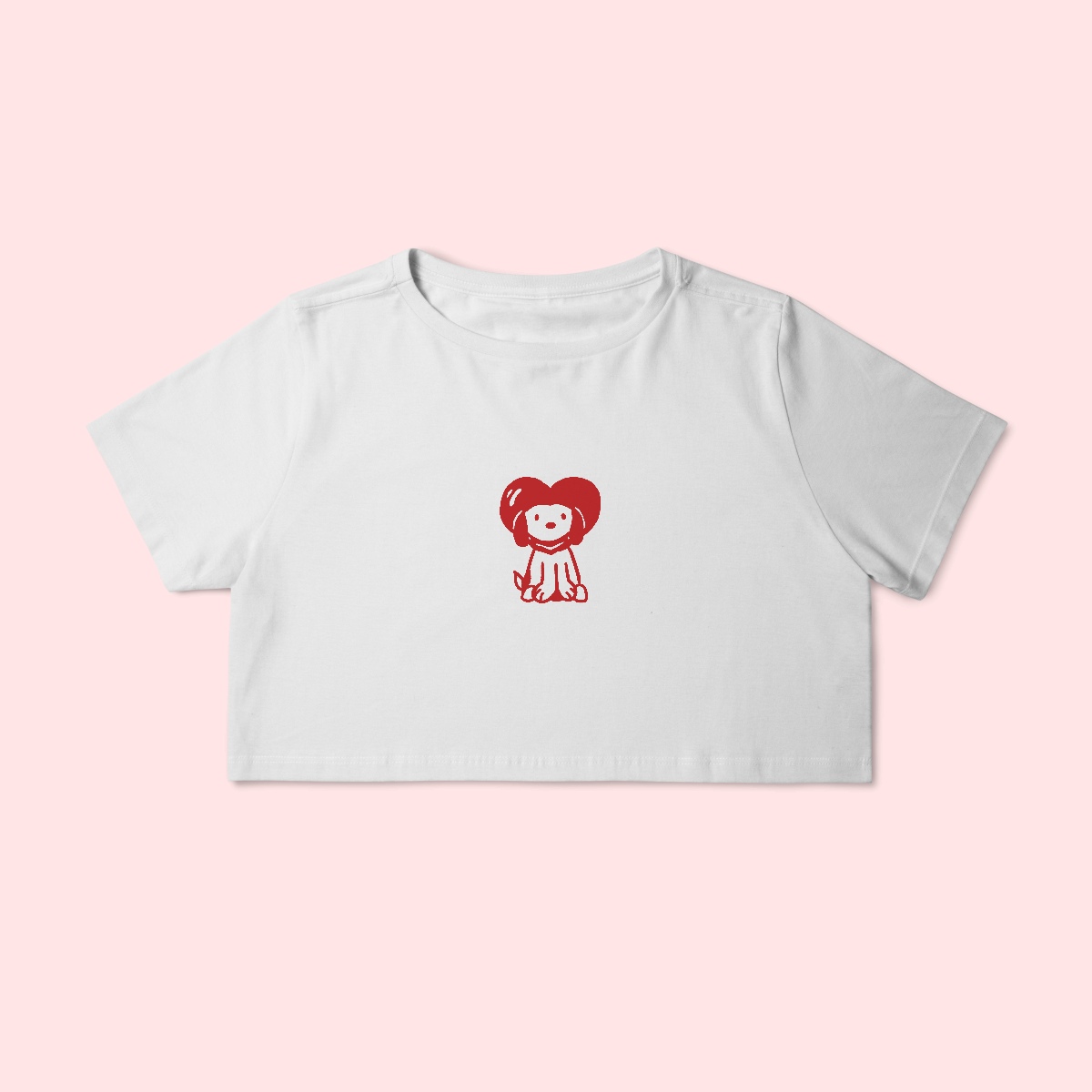 Nome do produto: Cropped Esnupi Coração