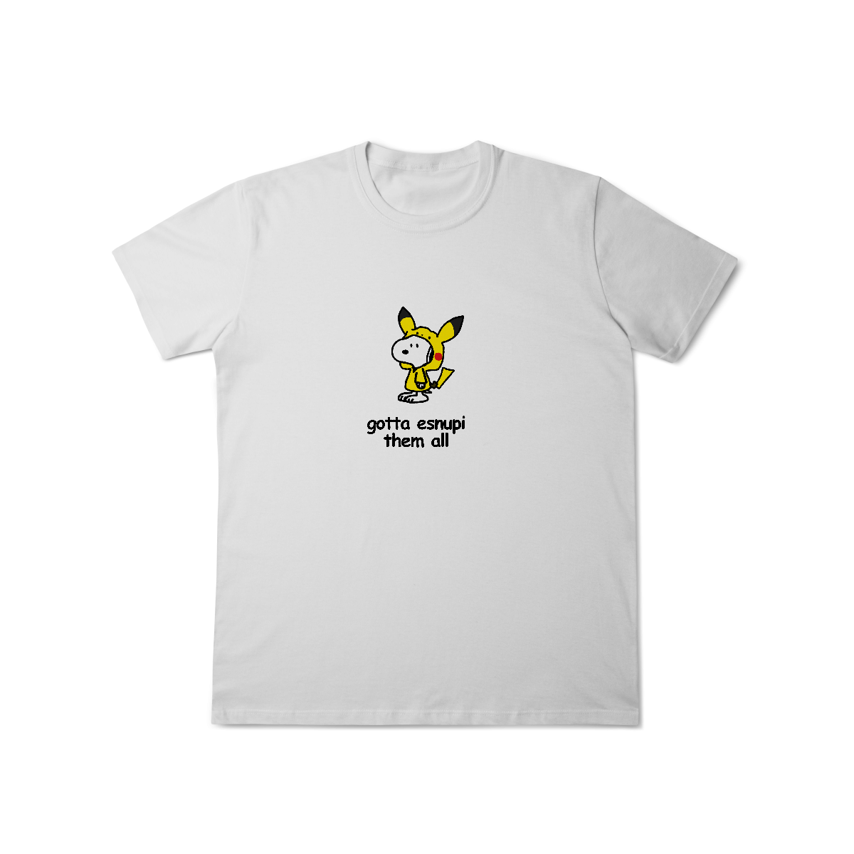 Nome do produto: Camiseta Esnupikachu