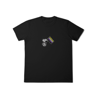 Nome do produto Camiseta Esnupi Não Binário