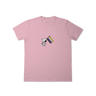 Nome do produto Camiseta Esnupi Não Binário