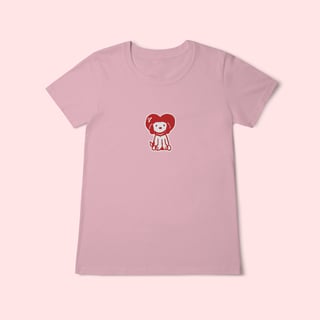 Nome do produto Baby Tee Esnupi Coração