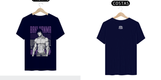 Nome do produtoT-Shit Basic Baki Hanma