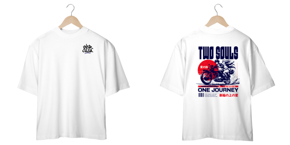 Camisa Oversized Streetwear - Two Souls