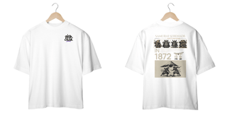 Camisa Oversized Streetwear - Samurai Serenade