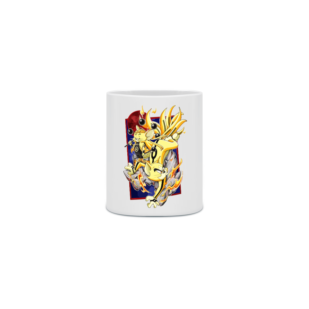 Nome do produto: Caneca Tom & Jerry Modo Sábio - Nuruto