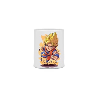 Caneca Cartoon Goku Super Saiyajin