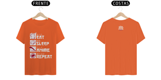Nome do produtoT-Shit Prime Eat, Sleep, Anime, Repeat.