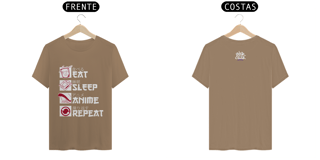 Nome do produtoT-Shit Prime Eat, Sleep, Anime, Repeat.