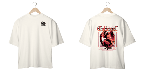 Camisa Oversized Streetwear - Angel Cutural