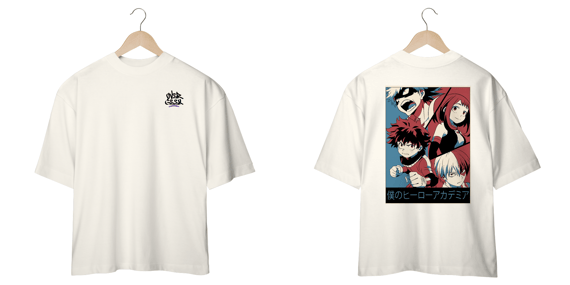 Camisa Oversized My Hero Academia - Over Geek