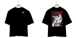 Camisa Oversized  Baki Hanma - Over Geek