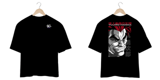 Camisa Oversized  Yujiro Hanma - Over Geek