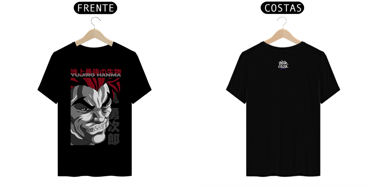 Nome do produto: T-Shit Basic Yujiro Hanma