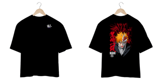 Nome do produtoCamisa Oversized  Ichigo Kurosaki - Over Geek