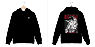 Moletom Canguru Baki Hanma