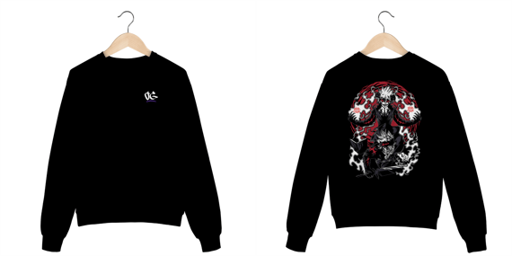 Moletom Gola Careca Asta e Liebe