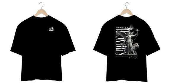 Camisa Oversized  Streetwear - Angel Strength