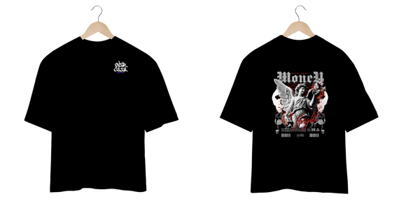 Camisa Oversized Streetwear - Angel Money