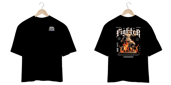 Camisa Oversized Streetwear - Fighter