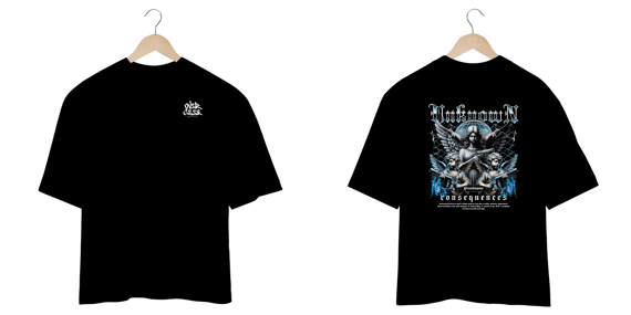 Camisa Oversized Streetwear - Angel Consequences