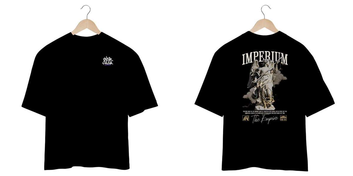 Nome do produto: Camisa Oversized  Streetwear - Imperium 