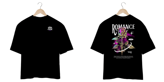 Camisa Oversized Streetwear - Romance